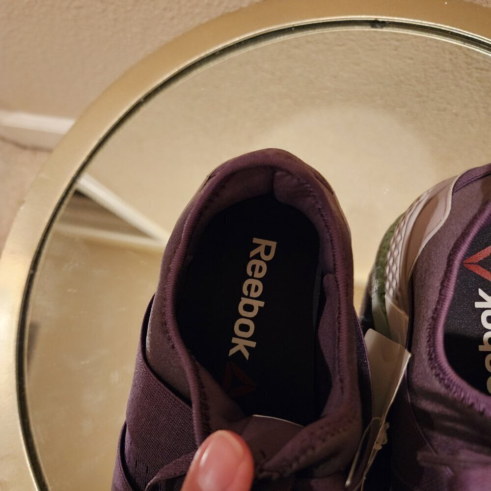 Reebok Women Slip on Impact TR Size 9.5 Purple Sneakers - Picture 6 of 10